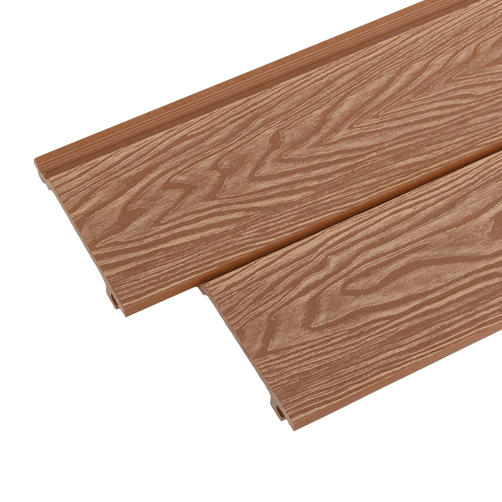 145mm Teak 3c Traditional Composite Cladding 3.6m image